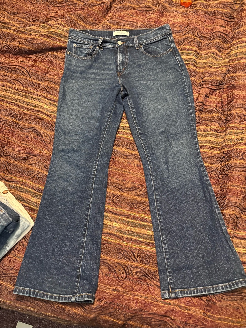 Levi's Dark Blue Flare Jeans Sz. 10 Short